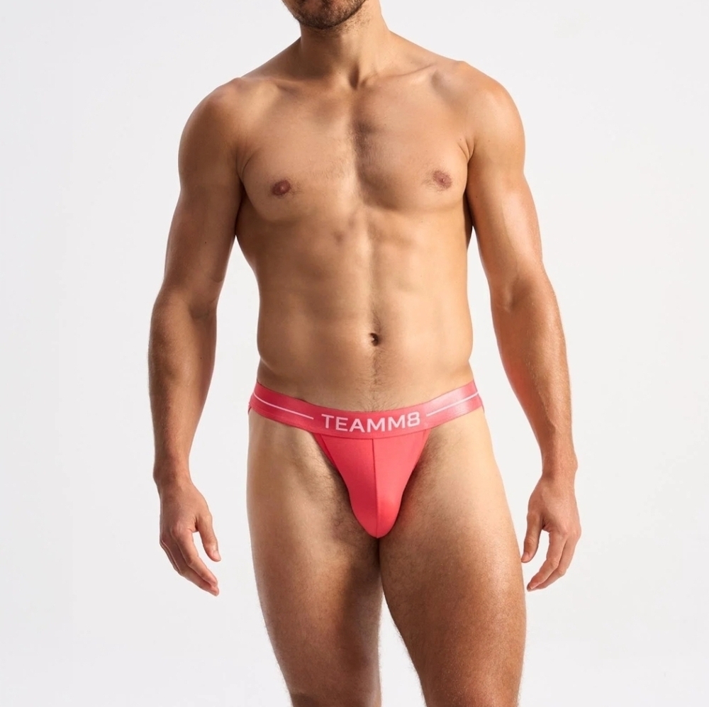 Teamm8 Icon Sports Brief Coral XL